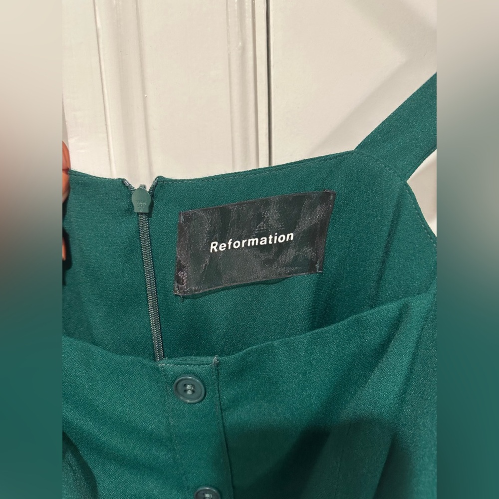 Reformation Persimmon Dress in green - Picture 6 of 7